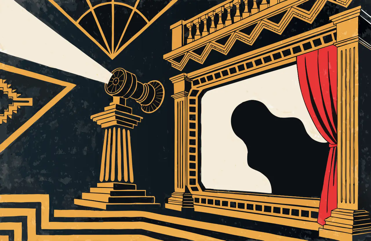 Illustriertes Cover zum Fall Die Premiere der Schatten